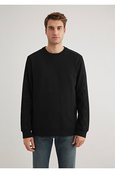 Mavi Bisiklet Yaka Siyah Sweatshirt 0S10329-900