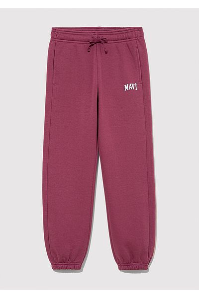 Mavi Purple Logo Printed Sweatpants - 7010000 -70651