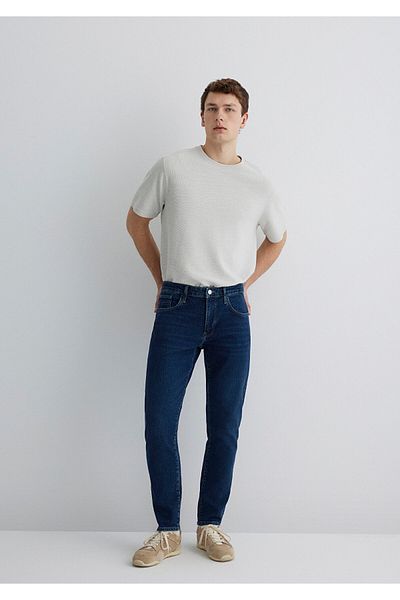 Mavi Pantaloni de jeans din denim albastru închis Milan Street 0081088524