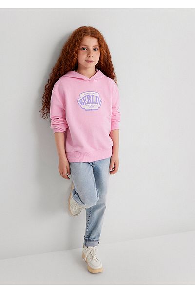 Mavi Pink Berlin Printed Sweatshirt - 7s10061-71027