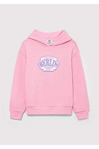 Mavi Pink Berlin Printed Sweatshirt - 7s10061-71027