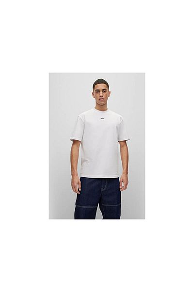 Hugo Boss Rundhals T-Shirt für Herren in unifarben