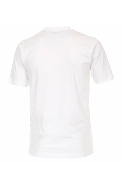 CASAMODA Rundhals T-Shirt für Herren in weiß