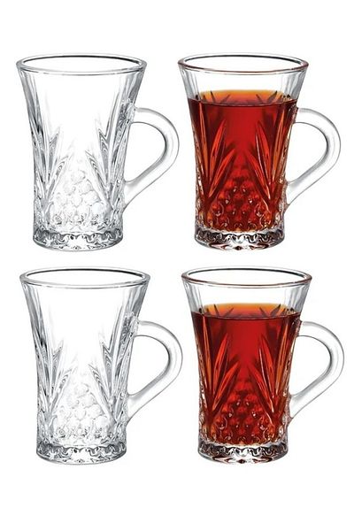 M.C Mdame Coco Felecia Teacup 4 Pcs - 150 ml