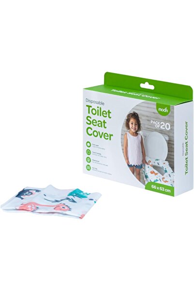 Moon غطاء مقعد المرحاض القابل للحمل والمضاد للماء والمضاد للبكتيريا، غير قابل...