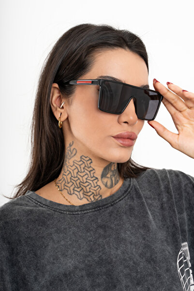 VAS.QUE Unisex Square Large Sunglasses Polarized