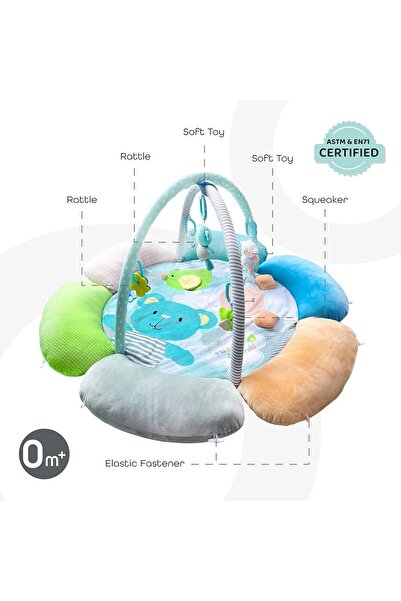 THE MOON Baby Flower Playmat : 2 in 1 Foldable Baby Gyms & Playmats – Baby Nest and Activity