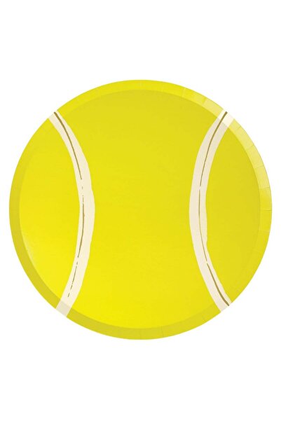 Meri Meri - Tennis Plates - Tenis Tabaklar - 8'li