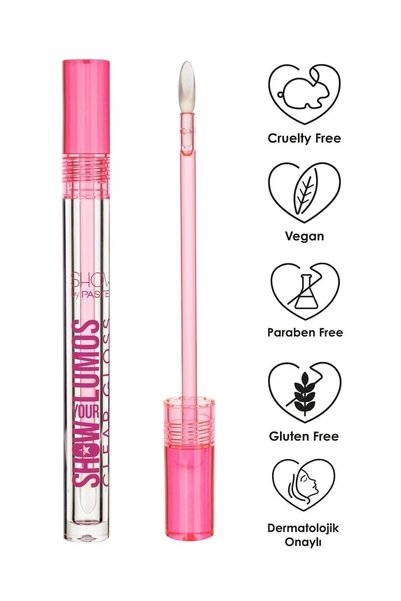 Show by Pastel PASTEL SHOW YOUR LUMOS CLEAR GLOSS *12