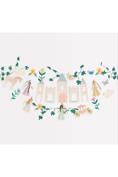 Meri Meri - Princess Party Garland - Prenses Asılan Süs