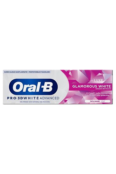 Oral-B معجون أسنان جلاموروس وايت 75 مل