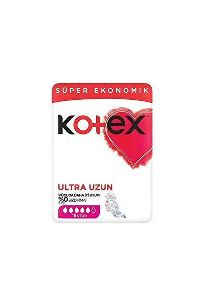 Kotex Ped Ultra Uzun 18'li