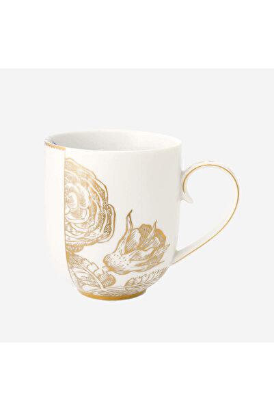 Pip Studio Royal White Mavi Beyaz Porselen Kupa 325 Ml