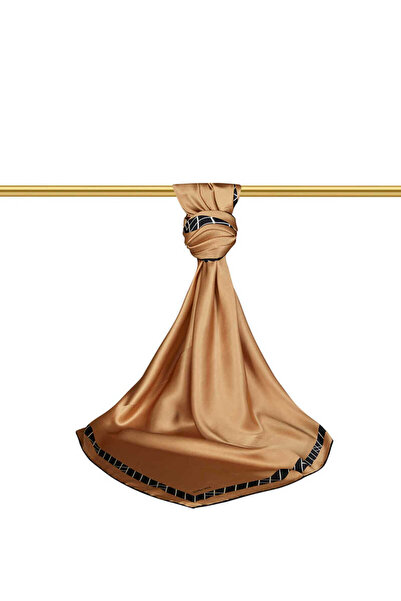 Bursa İpek Μεταξωτό μαντήλι με χρυσή άκρη Waterline