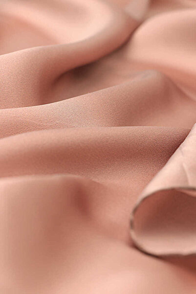 Bursa İpek Light Copper Solid Color Sura Silk Scarf