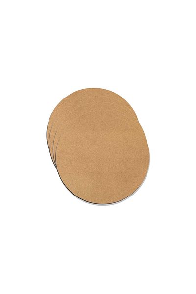 Rapithwin 4 Pieces 60cm Diameter 3 mm (2.7 mm) Raw Mdf Circle Plate Supla Base