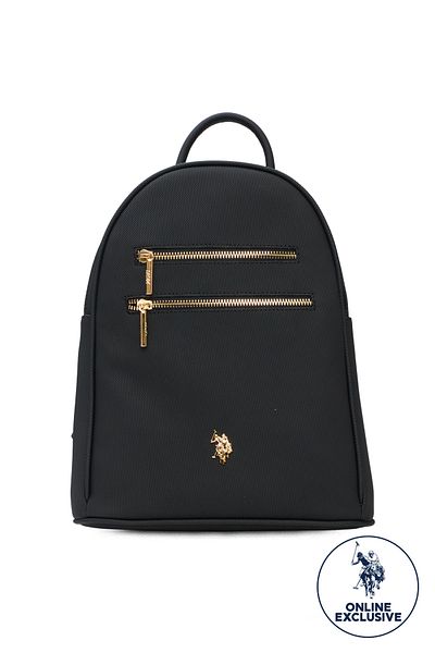 U.S. Polo Assn. Black Women's Backpack Us25652 Online Exclusive