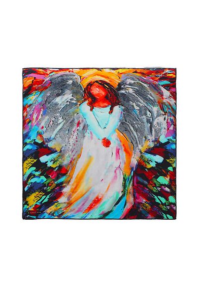 Bursa İpek Red Angel Silky Handkerchief