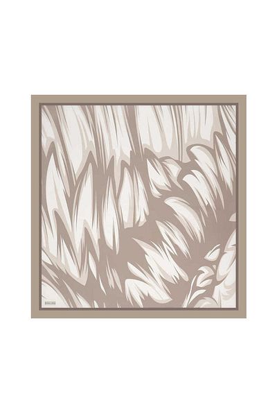 Bursa İpek Nilsu Patterned Twill Silk Scarf