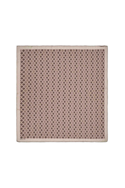 Bursa İpek Μεταξωτό μαντίλι Mink Monogram