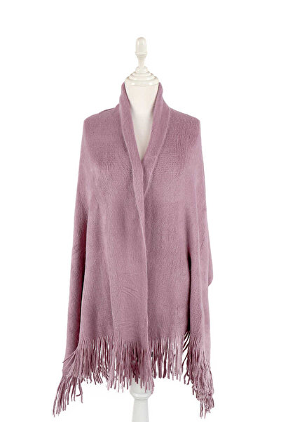 Bursa İpek Mor Angora Şal