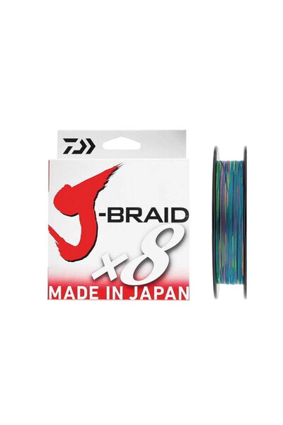 daiwa JBraid 8B 150 M 0,22 MM Многоцветна въдична линия