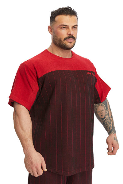 Big Sam Men's Oversize Thick Fabric Cotton T-Shirt Big Sam 3370