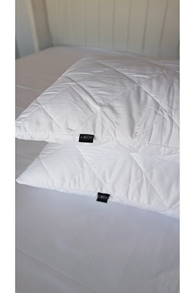 Lawon سلسلة بروكسل - 2 وسادة كبيرة لحماية المراتب، 60*80 سم، مبطنة متوافقة