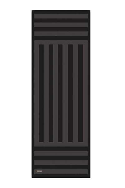 Bursa İpek Μεταξωτό σάλι με μοτίβο ανθρακί