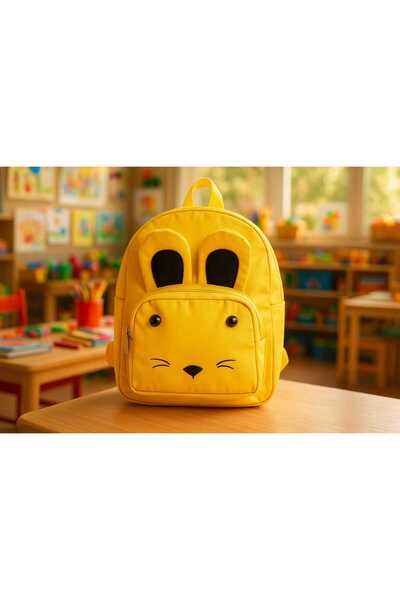 BORNAY Rucsac galben pentru copii de 0-4 ani, geantă pentru grădiniță-cotieră