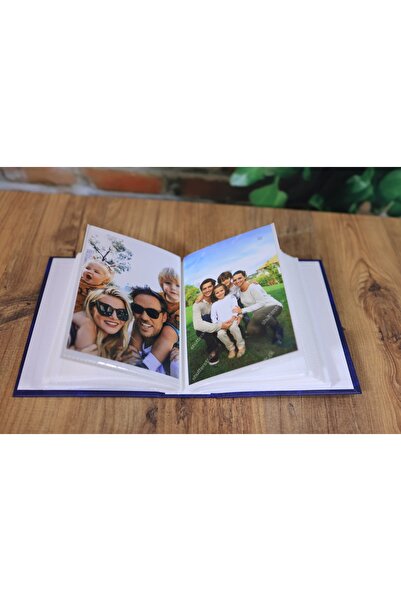 NRCN 10x15cm 100'lük Ciltbezli Deluxe Fotoğraf Albümü Lacivert