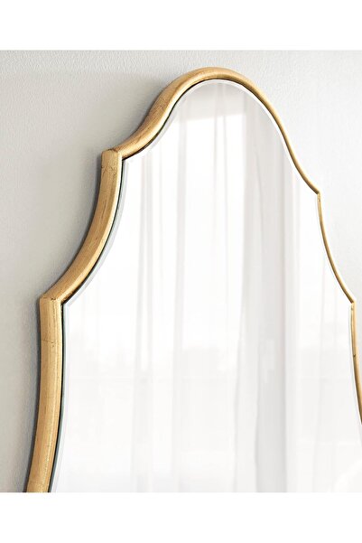 MKS Design 50x105 Duvar Dekor Aynası / Duvar Aynası / Konsol Aynası / Düzensiz Ayna / Estetik Ayna
