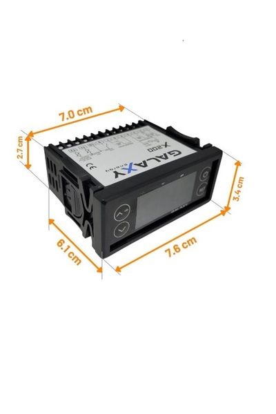 GALAXY Energy X200 Ti?cari? Buzdolabi Termostati-çi?ft Problu