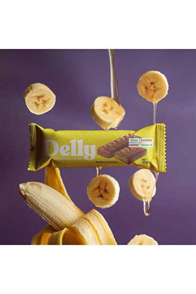 Delly 5 Adet Vegan Meyveli Bar Deneme Paketi