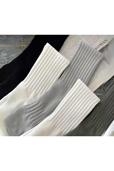 SOCKSHION Unisex βαμβακερές κάλτσες τένις 5 τεμαχίων - Εξαιρετικά άνετες και ευέλικτες 5 διαφορετικά χρώματα
