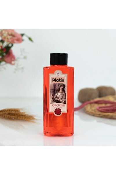 Platin Kolonya & Parfüm 400cc. Pvc Aşk Çiçeği Kolonyası