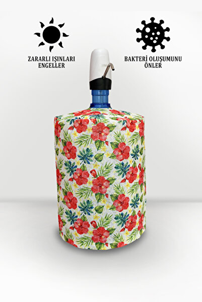 depdekor Dekoratif Damacana Kılıfı Sebil Damacana Örtüsü Desenli Damacana Gün...