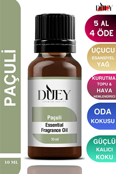 DUEY Paçuli Uçucu Yağ Buhurdanlık Yağı Difüzör Esansı Oda Kokusu Esansı Hava ...