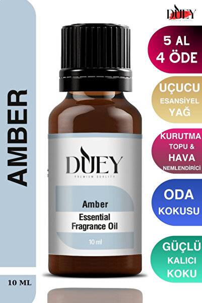 DUEY Amber Uçucu Yağ Buhurdanlık Yağı Difüzör Esansı Oda Kokusu Esansı Hava N...