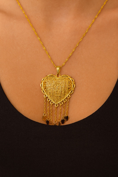 Makerlab Hint Altın kaplama kolye