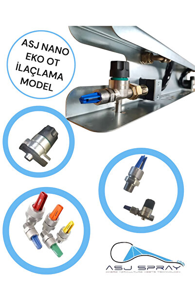 ASJ Mühendislik asjSpray - Nano Eko Ot İlaçlama Aparatı (Braglia Damla Kesici...
