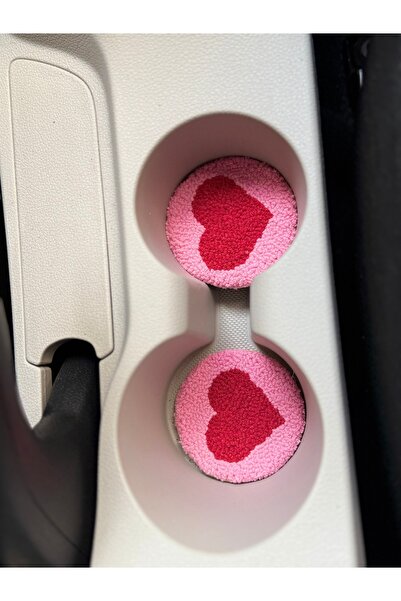 Nova Punch Embroidery 2-Piece Car Coaster / Car Coaster