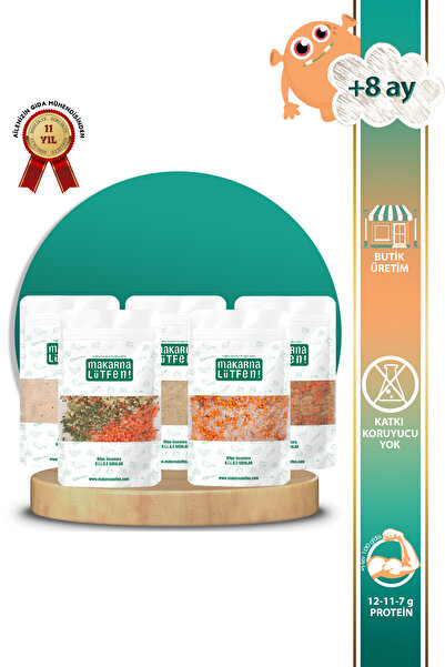 Makarna Lütfen Başlangıç Çorba Seti (5 Çeşit Şifa Çorbası)