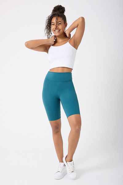 Myluvi Cupro Recovery Effect Women's Short Biker Sports Leggings
