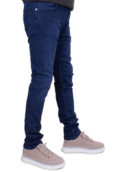 Twister Jeans Twister Panamacn 747 Navy Blue Low Waist Skinny Leg Men's Jeans Pants