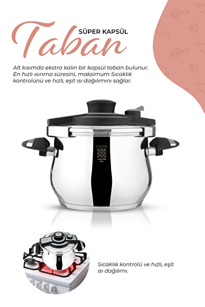 Serenk Definition Pressure Cooker 6 Lt