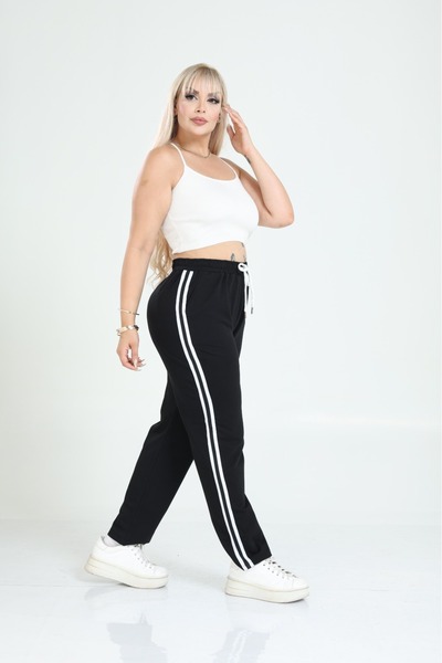 Esina Γυναικείο Φούτερ Pipe Leg Plus Size