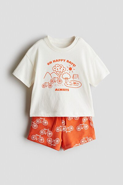 H&M 2 Parçalı Pamuklu Set