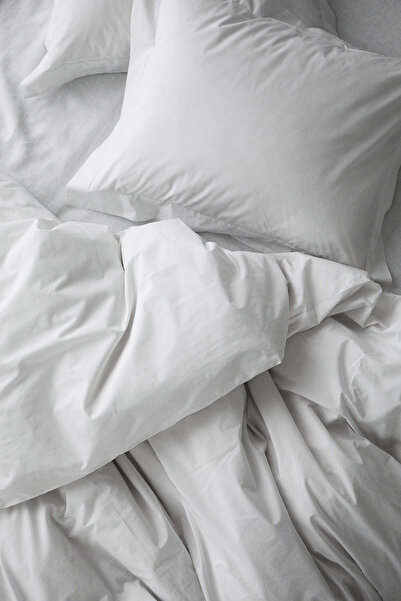 H&M Çift Kişilik/Battal Boy Perkal Nevresim Takımı