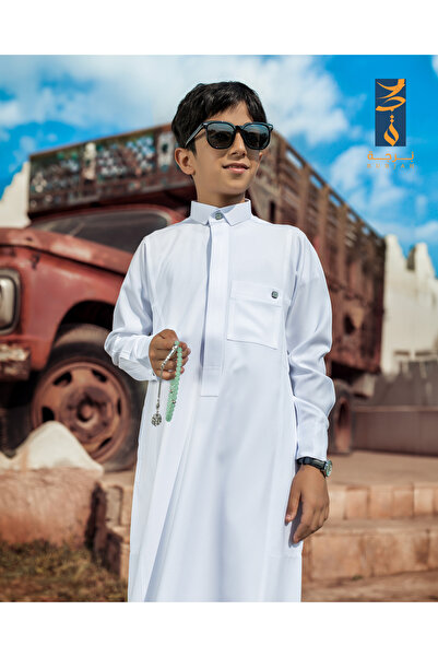 burjah Business Kids Thobe, Saudi Thobe for Kids from Burjah